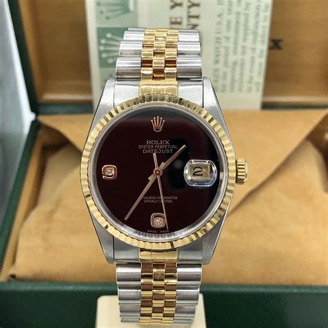 rolex datejust 36 onyx dial|Rolex 36mm Datejust with diamonds.